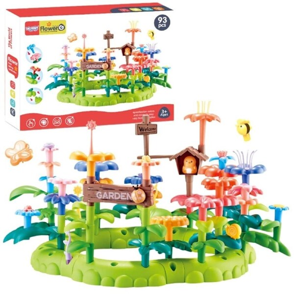 HOLALA Stackable Garden Construction Set for Ages 3+