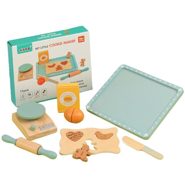 HOLALA Pretend Play Kitchen Food Set Toys Cookie Accessory