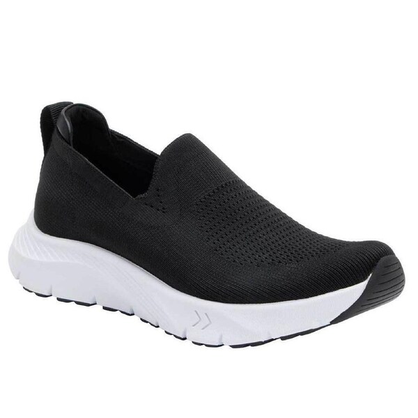 Alegria Womens Sport Shoes Waze Slip On - Black Top EU42