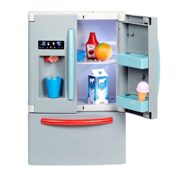 HOLALA Kids Toy Refrigerator Realistic Pretend Play Appliance for Ages 3+ Child