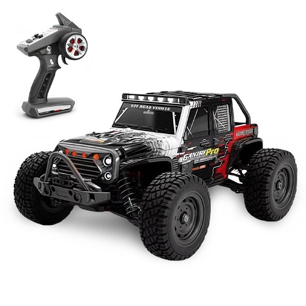 HOLALA Remote Control Monster Truck 70km/h Brushless Motor High Speed Off-Road Car Toys for Kids-Red