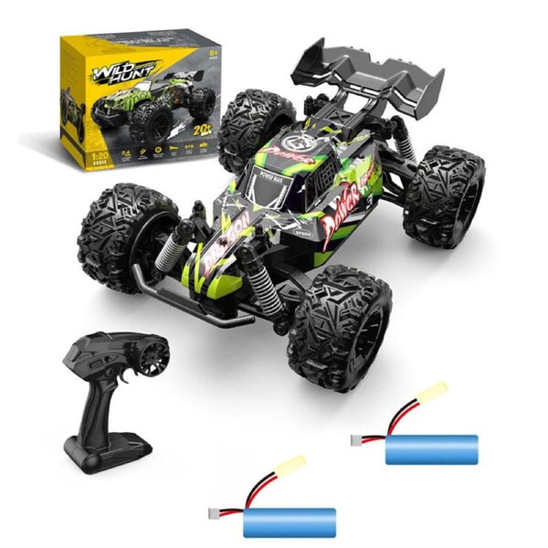 HOLALA 1/20 Remote Control Car 2.4Ghz All Terrain Rechargeable Monster Truck Toys-D