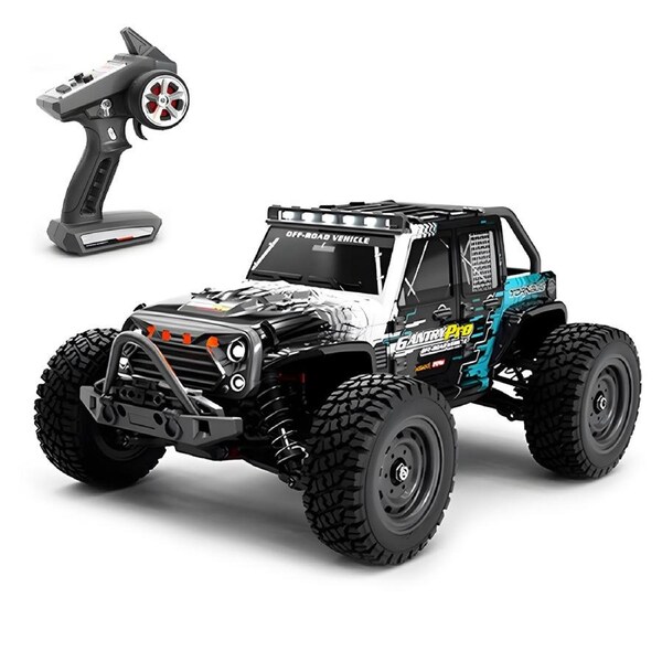 HOLALA Remote Control Monster Truck 70km/h Brushless Motor High Speed Off-Road Car Toys for Kids-Blue
