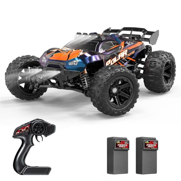 HOLALA 1/14 4WD RC Cars High Speed 60km/h Rechargeable With Light-1