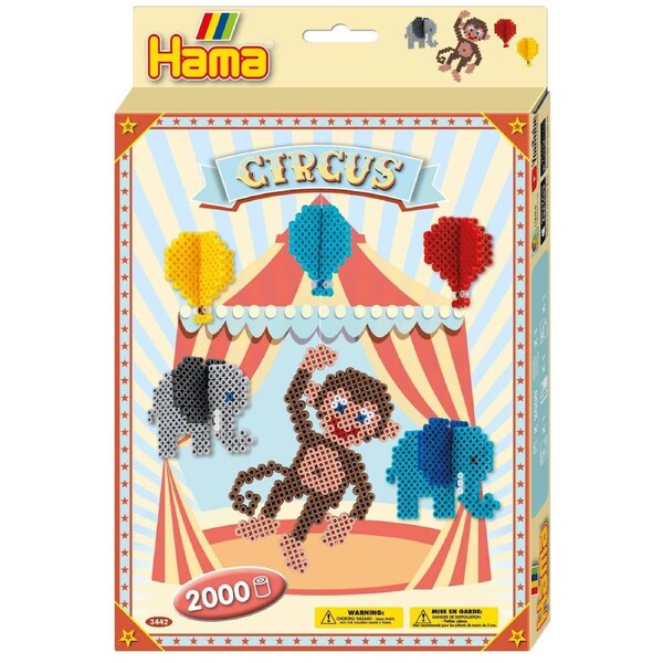 Hama Beads - Circus Craft Kit- Gift Box