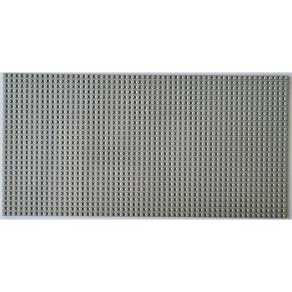 BASEPLATE 28x56 Studs L/grey Generic