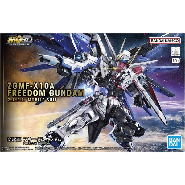 Bandai Gundam MGSD ZGMF-X10A Freedom Gundam Model Kit