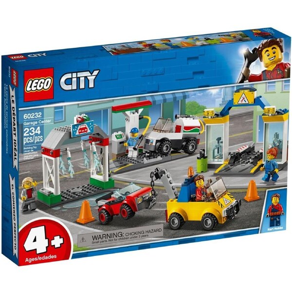 LEGO 60232 City Garage Center Playset - Car Wash & Gas Station