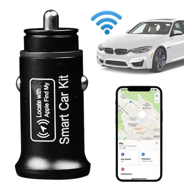 Car Charger Tracker Cigarette Lighter iPhone Find My Apple Official App