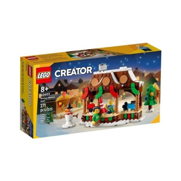 LEGO Christmas 40602 Winter Market Stall Set XMAS Tree Nutcracker Snowman