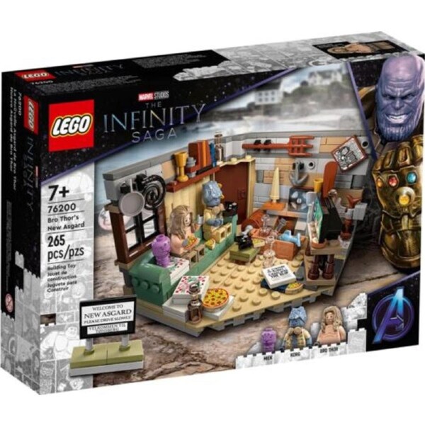 LEGO 76200 Bro Thor's New Asgard Marvels Avengers Fat Thor