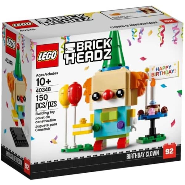 LEGO BrickHeadz 092 Birthday Clown 40348
