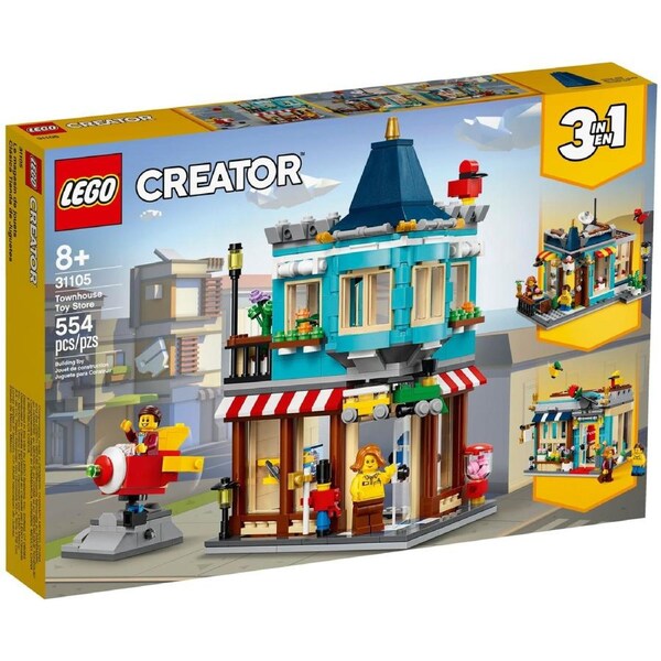 LEGO 31105 Creator Townhouse Toy Store 3 in 1