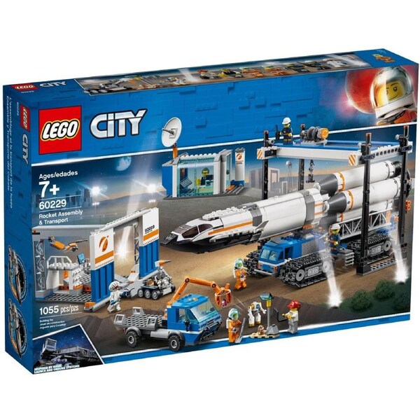 Lego 60229 City Rocket Assembly & Transport