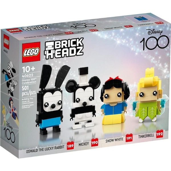 Lego BRICKHEADZ Disney Oswald Mickey Snow White Tinkerbell (40622)