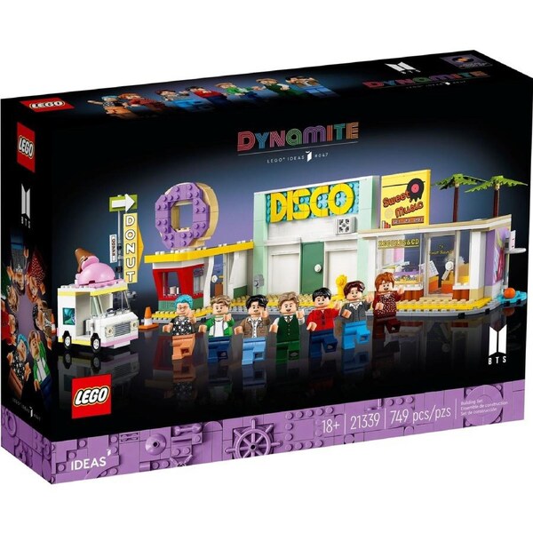 LEGO IDEAS Series 21339 BTS Dynamite
