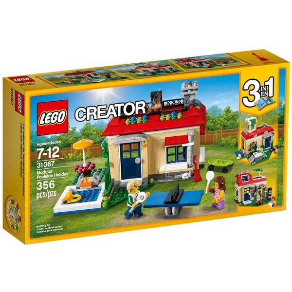 LEGO Creator Series Modular Poolside Holiday 31067 Building Kit