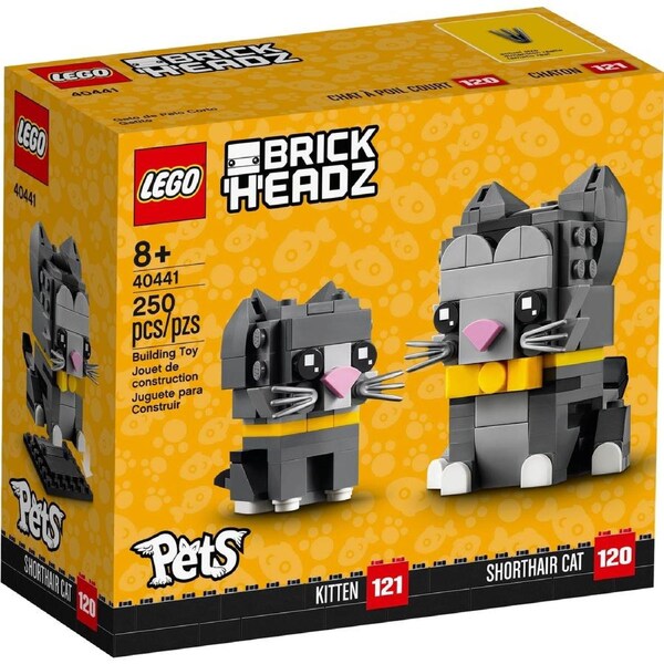 LEGO BrickHeadz 40441 Shorthair Cats