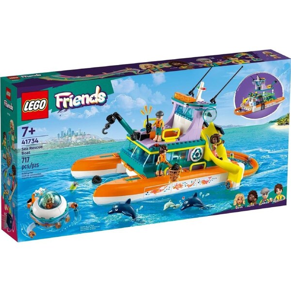 LEGO Friends Series 41734 Sea Rescue Boat