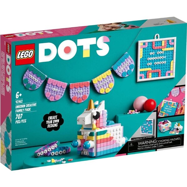 LEGO DOTS 41962 Unicorn Creative Family Pack