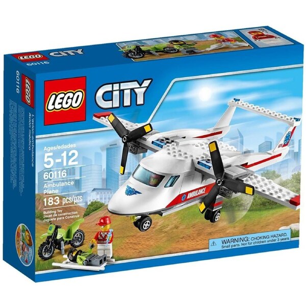 LEGO 60116 City Ambulance Plane