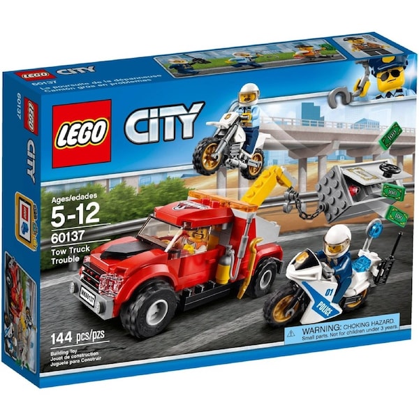 LEGO City Police Tow Truck Trouble 60137 Building Toy