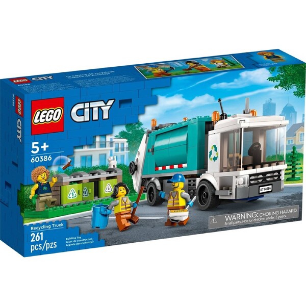 LEGO City Series 60386 Recycling Truck