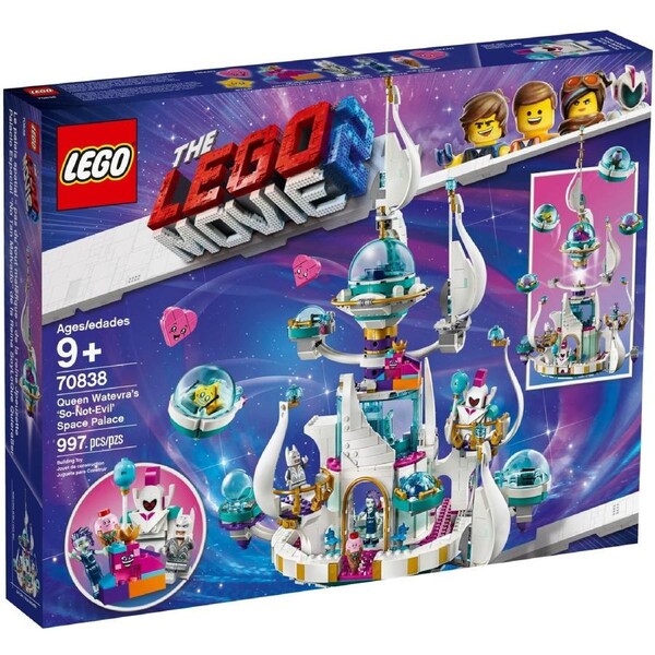 LEGO 70838 The LEGO Movie 2 Queen Watevra's 'So-Not-Evil' Space Palace