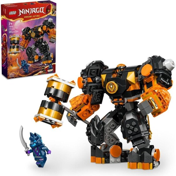 LEGO NINJAGO Series 71806 Cole's Elemental Earth Mech