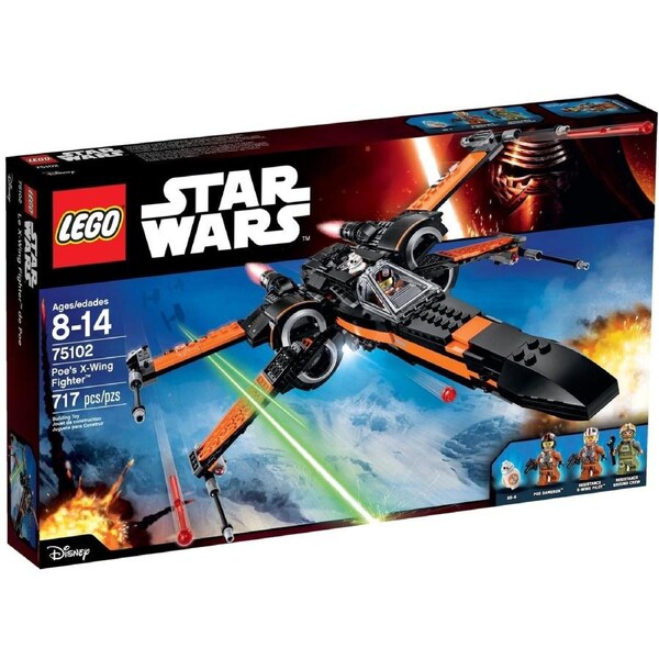 LEGO STAR WARS 75102 Poe's X-Wing Fighter BB9
