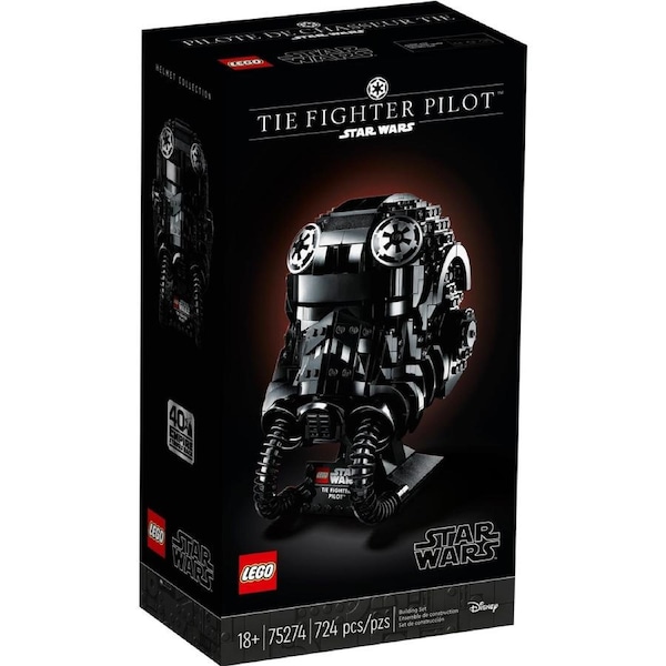 Lego Star Wars 75274 TIE Fighter Pilot Helmet