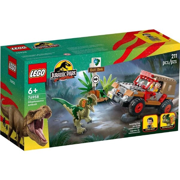 LEGO 76958 Dilophosaurus Ambush Jurassic World