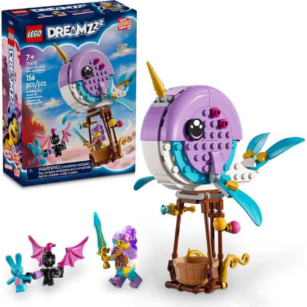 LEGO DreamZzz Izzie's Narwhal Hot Air Balloon 71472