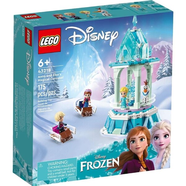 LEGO Disney 43217 Anna and Elsa's Magical Carousel