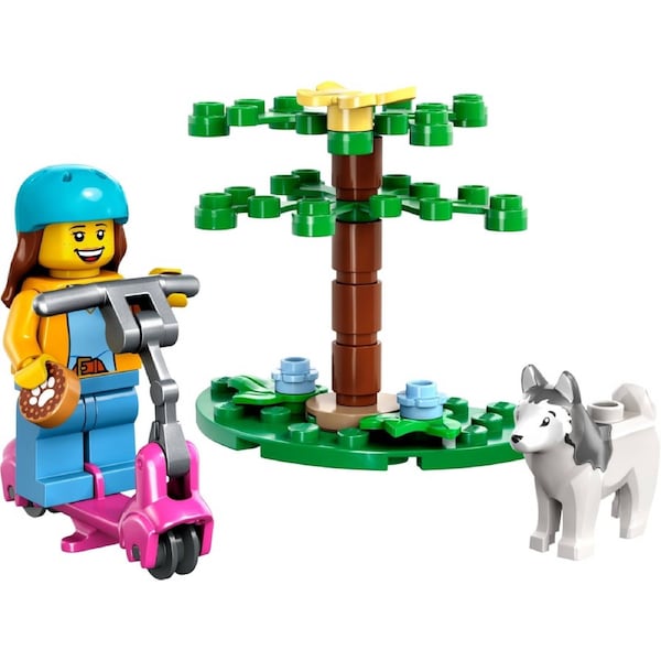 LEGO City 30639 Dog Park and Scooter Playset