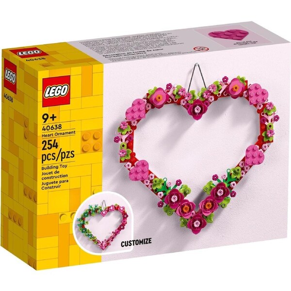 LEGO 40638 Heart Ornament Gift Set