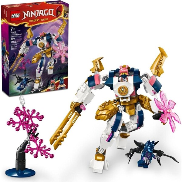 LEGO Ninjago 71807 Sora's Elemental Tech Mech