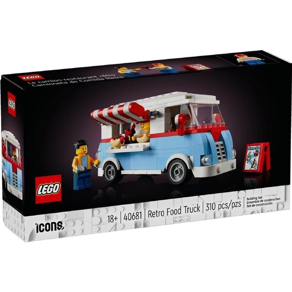 LEGO Icons 40681 Retro Food Truck