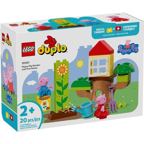 LEGO DUPLO 10431 Peppa Pig Garden & Tree House