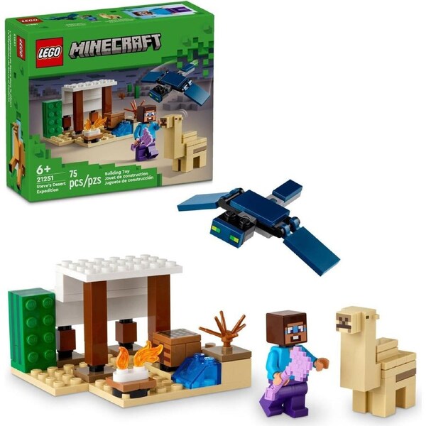 LEGO Minecraft 21251 Steve's Desert Expedition