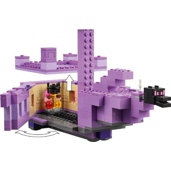 LEGO Minecraft 21264 Ender Dragon & End Ship Set