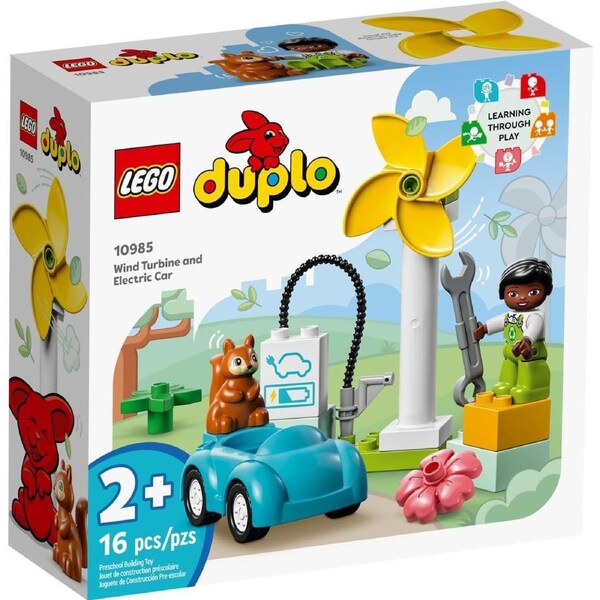 LEGO DUPLO 10984 Wind Turbine and Electric Car