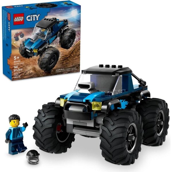 LEGO City Blue Monster Truck 60402