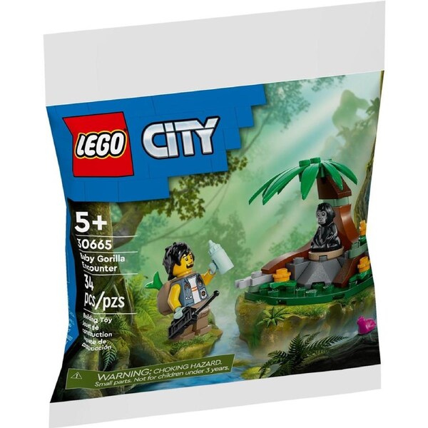 LEGO City 30665 Baby Gorilla Encounter Polybag