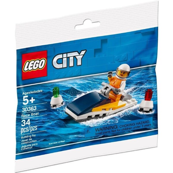 LEGO 30363 City Race Boat Speedboat Polybag