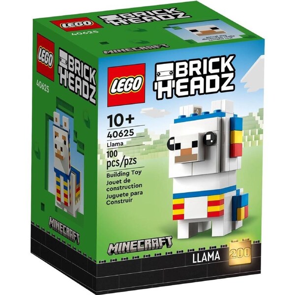 LEGO Minecraft 40625 Llama BrickHeadz Set