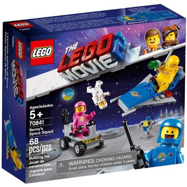 LEGO 70841 Benny's Space Squad Spaceship & Lunar Buggy Playset