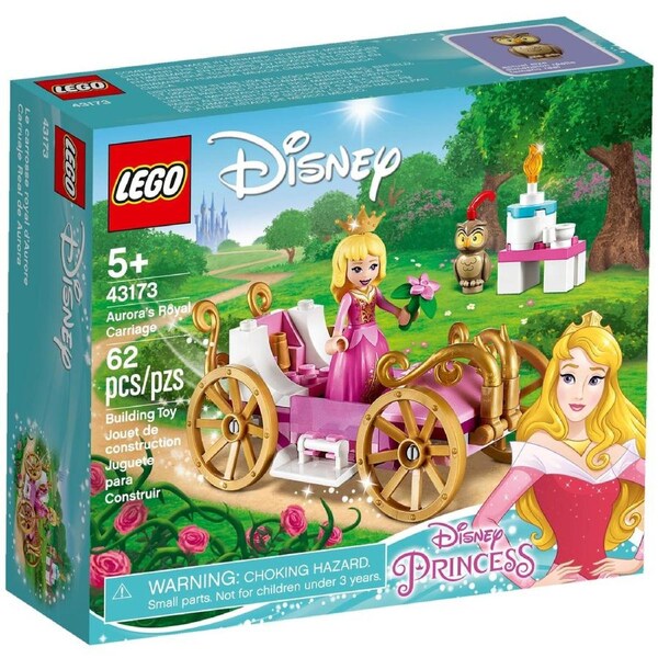 LEGO 43173 Aurora's Royal Carriage: Disney Princess Playset