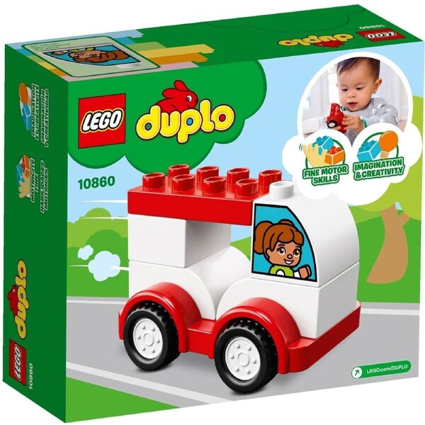 LEGO 10860 My First Race Car - Toddler Building Toy