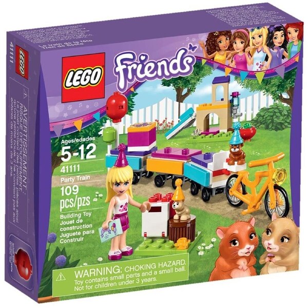 LEGO 41111 Party Train: Hamsters Birthday Ride with Stephanie